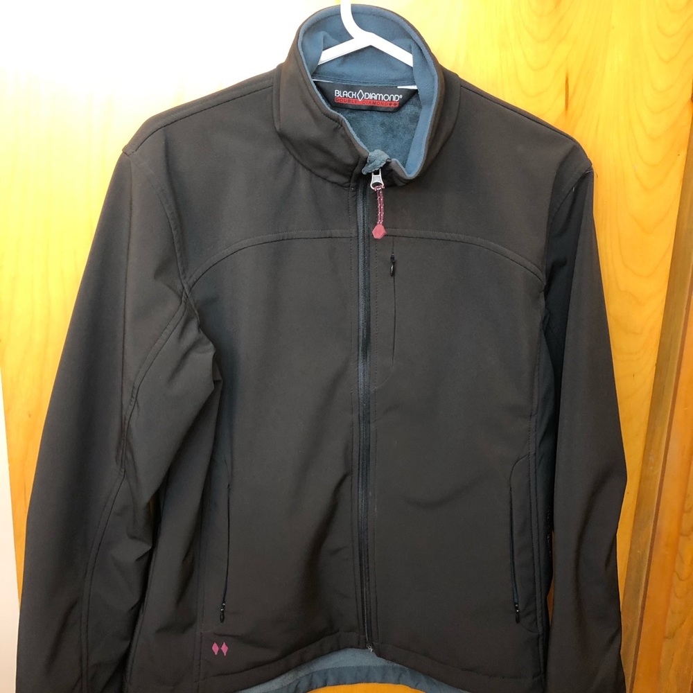Men’s Black Diamond Ski Jacket Size Large